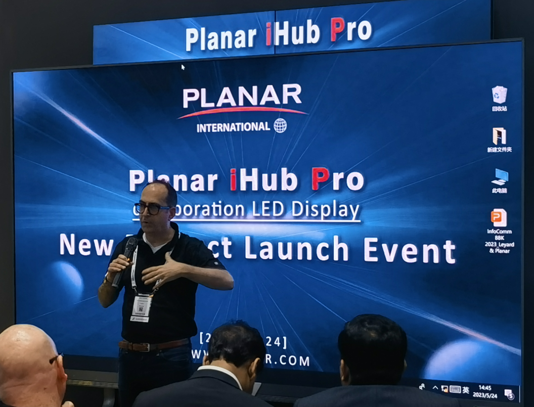 InfoComm Asia | BC贷Planar全球首发第四代Micro LED智能一体机